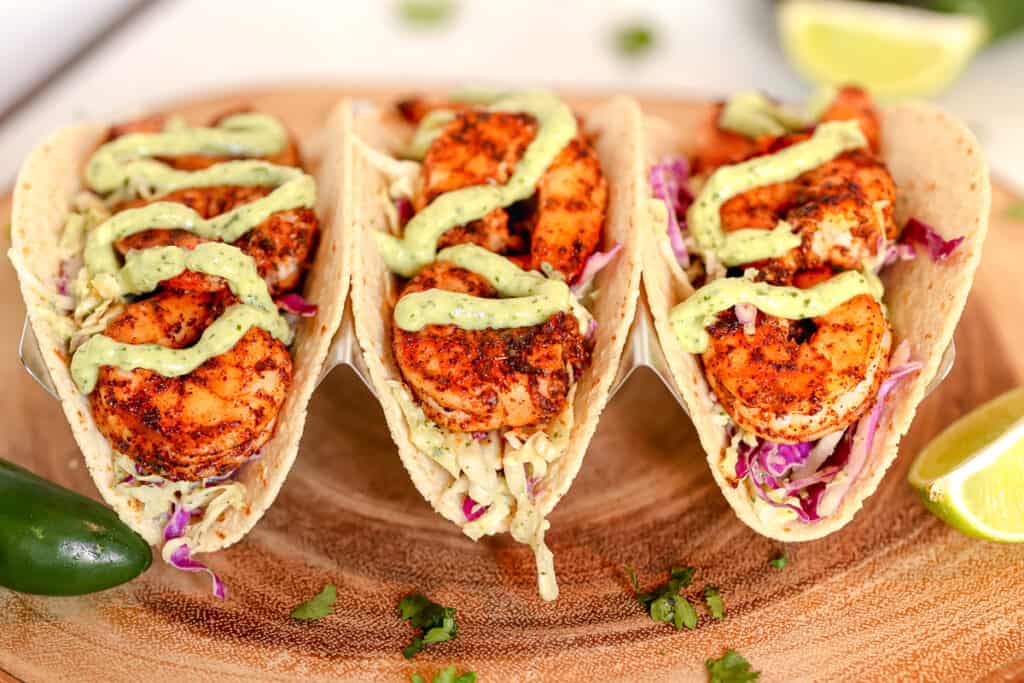 Cajun Shrimp Tacos