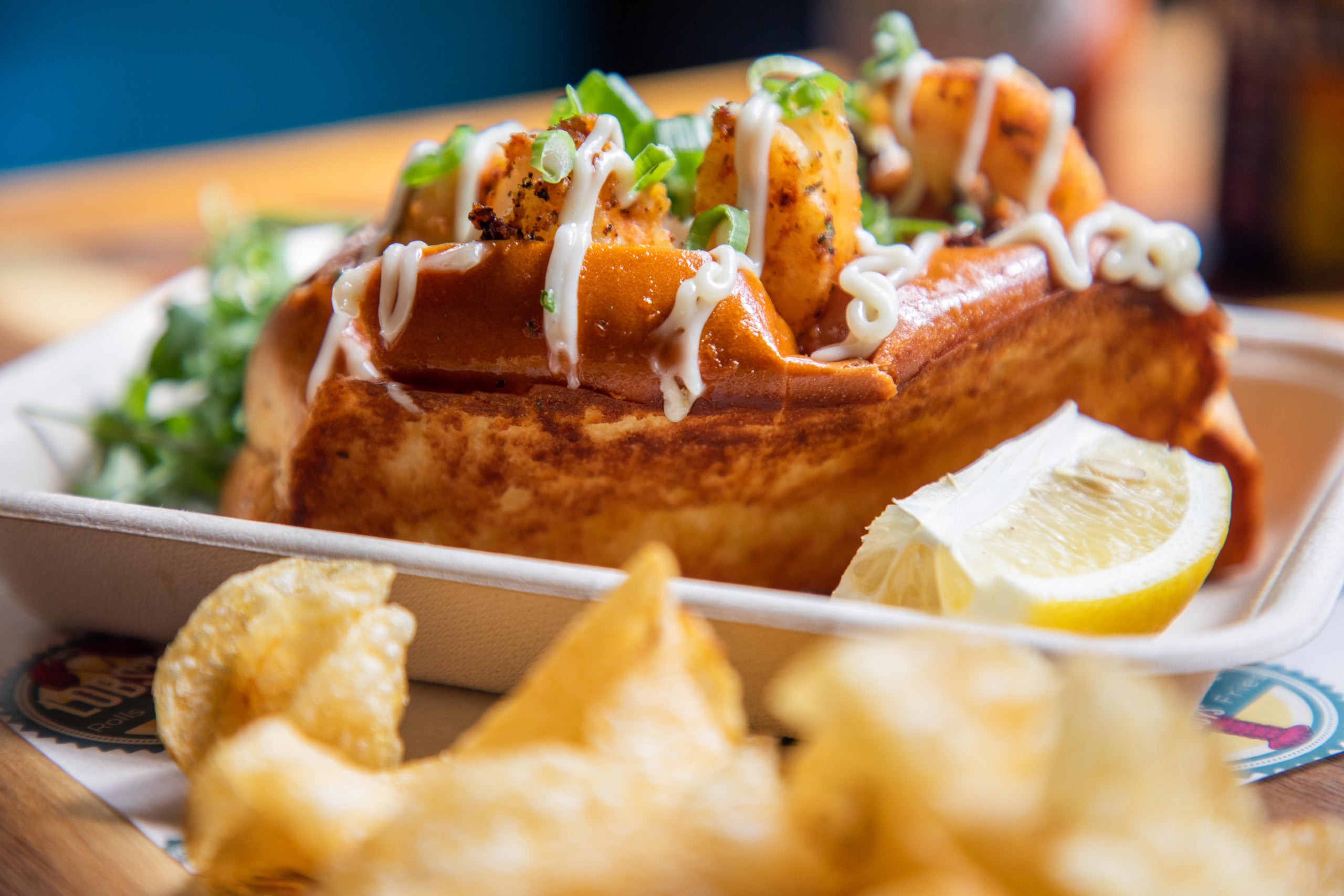 Cajun Shrimp Roll